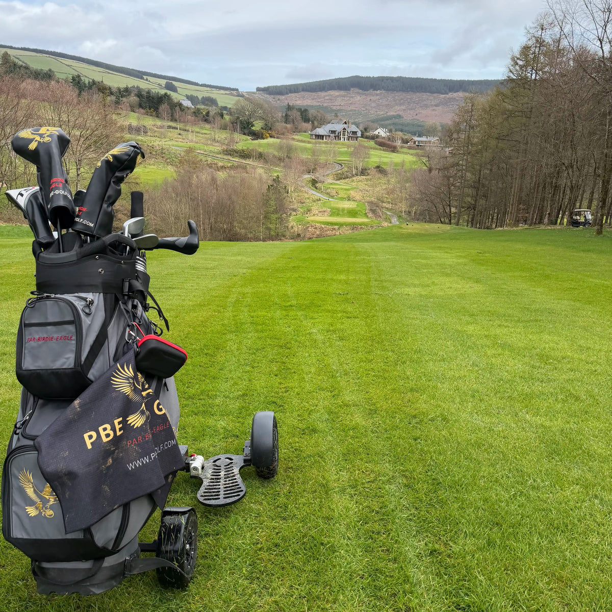The PBE Hybrid - Dual Mode Electric Golf Buggy