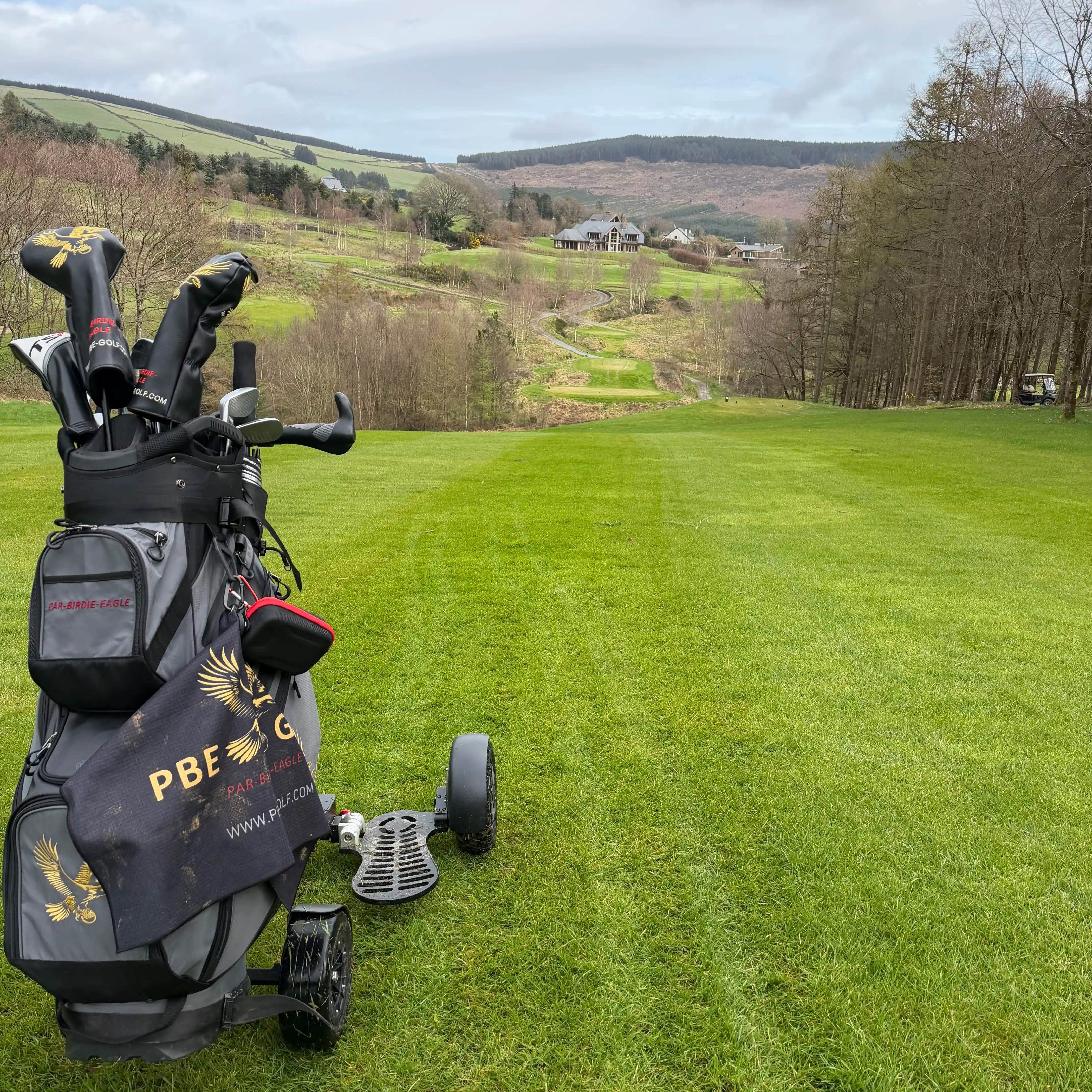The PBE Hybrid - Dual Mode Electric Golf Buggy