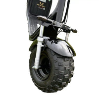 Golf cart fat tire/tyre with a black rim on a white background