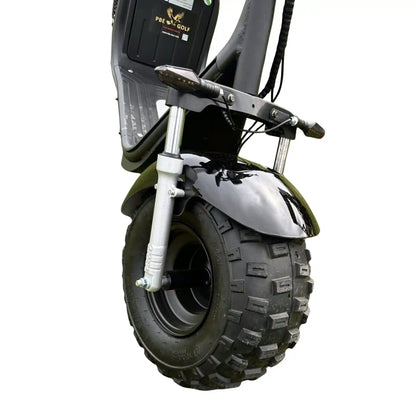 Golf cart fat tire/tyre with a black rim on a white background