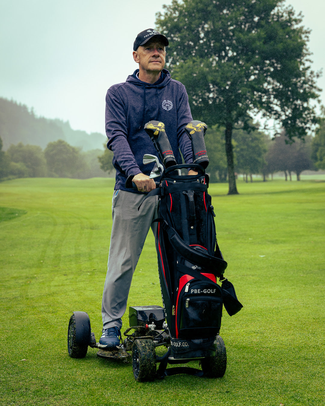 The PBE Hybrid - Dual Mode Electric Golf Buggy
