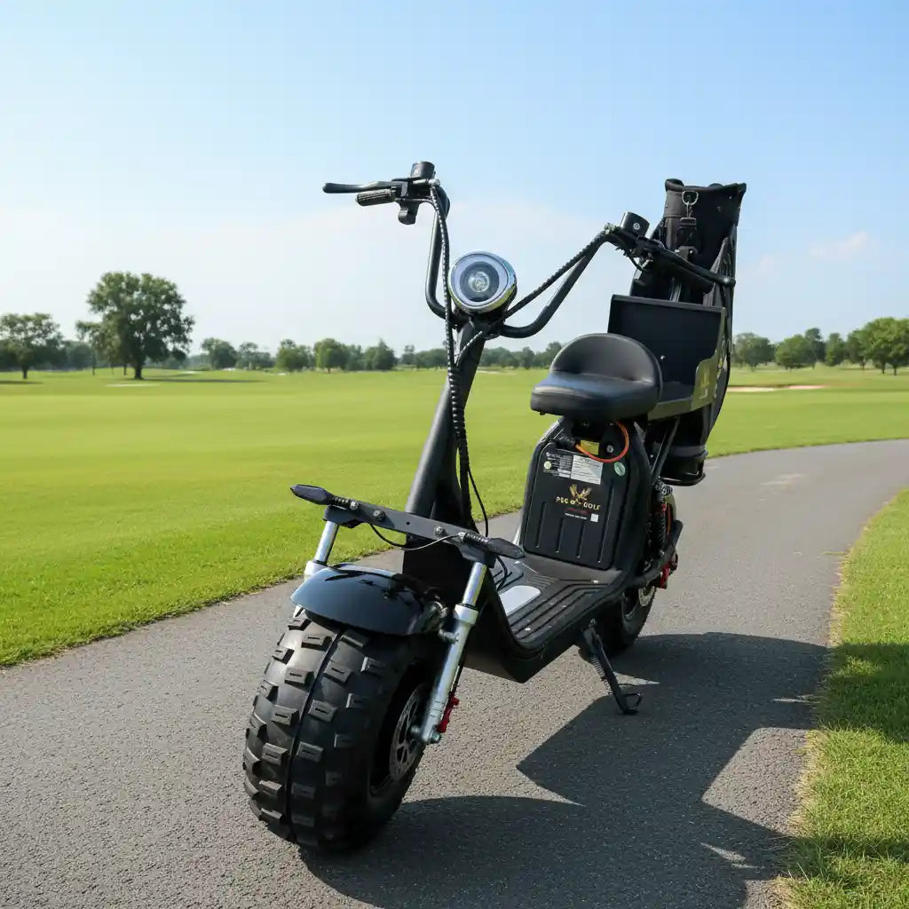 The Hawk – Two-Wheel Ride-On Electric Golf Buggy