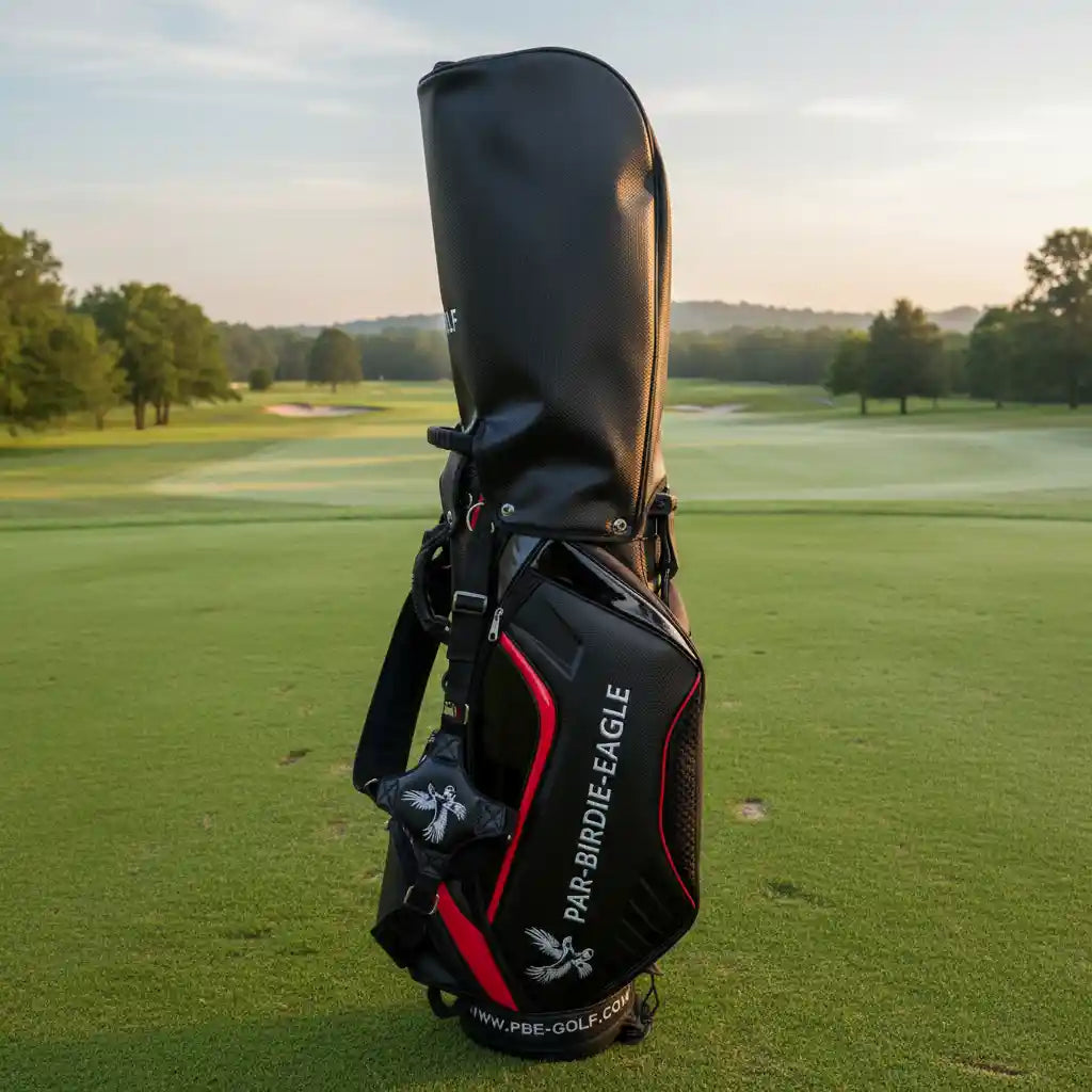 PBE Hybrid Pro Stand Golf Bag - Black