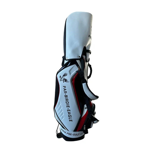 PBE Hybrid Pro Stand Golf Bag - White